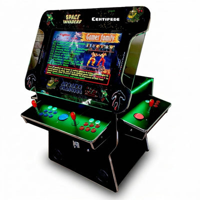 Cocktail Arcade Machine 3505 Games Tilt up Black Lift up Retro Multi-Cade Table