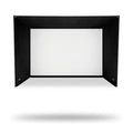 Simbox Golf Simulator Enclosure - 7 Sizes, Pro + Impact Screen and Frame INCLUDES FREE SIDE BARRIERS
