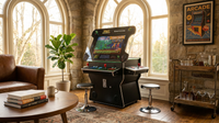 Cocktail Arcade Machine 3505 Games Tilt up Black Lift up Retro Multi-Cade Table — Lifestyle