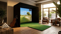 Simbox Golf Simulator Enclosure - 7 Sizes, Pro + Impact Screen and Frame INCLUDES FREE SIDE BARRIERS — Lifestyle